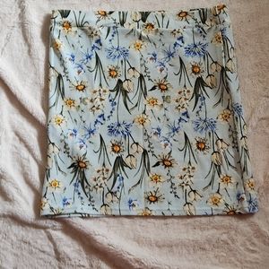 Doublju Women's Stretch Knit Bodycon Mini Skirt